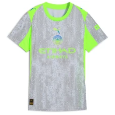 Damen Manchester City Fußballtrikot 2025-26 Ausweichtrikot