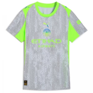 Damen Manchester City Fußballtrikot 2025-26 Ausweichtrikot