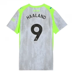 Damen Manchester City Fußballtrikot Erling Haaland #9 2025-26 Ausweichtrikot
