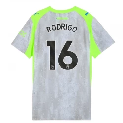 Damen Manchester City Fußballtrikot Rodrigo #16 2025-26 Ausweichtrikot