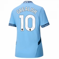 Damen Manchester City Jack Grealish #10 Fußballtrikots 2024-25 Heimtrikot