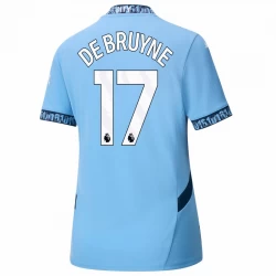 Damen Manchester City Kevin De Bruyne #17 Fußballtrikots 2024-25 Heimtrikot