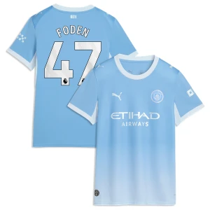 Damen Manchester City Phil Foden #47 Fußballtrikot 2026-27 Heimtrikot