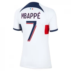 Damen Paris Saint-Germain PSG Fußballtrikots 2023-24 Kylian Mbappé #7 Auswärtstrikot