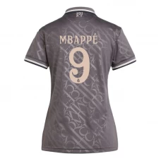 Damen Real Madrid Fußballtrikot Mbappe #9 2024-25 Ausweichtrikot