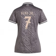 Damen Real Madrid Fußballtrikot Vinicius Junior #7 2024-25 Ausweichtrikot