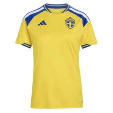 Damen Schweden Fußballtrikot WM 2026 Heimtrikot