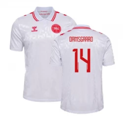 Damsgaard #14 Dänemark Fußballtrikot EM 2024 Auswärtstrikot Herren