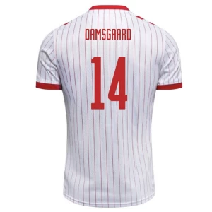 Dänemark Fußballtrikot 2026 Damsgaard #14 Auswärtstrikot Herren