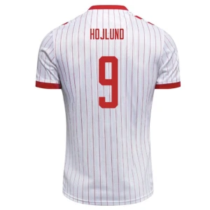 Dänemark Fußballtrikot 2026 Hojlund #9 Auswärtstrikot Herren