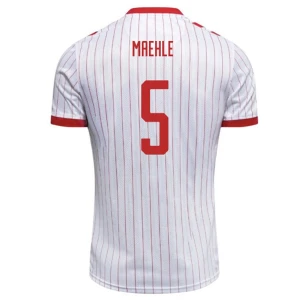 Dänemark Fußballtrikot 2026 Maehle #5 Auswärtstrikot Herren