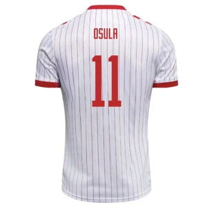 Dänemark Fußballtrikot 2026 Osula #11 Auswärtstrikot Herren