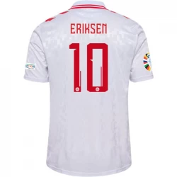 Dänemark Fußballtrikots 2024 Christian Eriksen #10 Auswärtstrikot Herren
