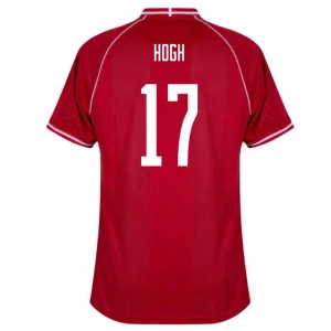 Dänemark Hogh #17 Fußballtrikot 2026 Heimtrikot Herren