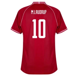 Dänemark M. Laudrup #10 Fußballtrikot 2026 Heimtrikot Herren