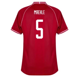 Dänemark Maehle #5 Fußballtrikot 2026 Heimtrikot Herren