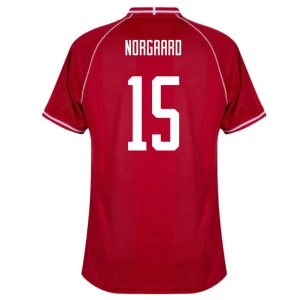 Dänemark Norgaard #15 Fußballtrikot 2026 Heimtrikot Herren