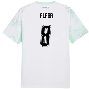 David Alaba #8 Österreich Fußballtrikot WM 2026 Auswärtstrikot Herren