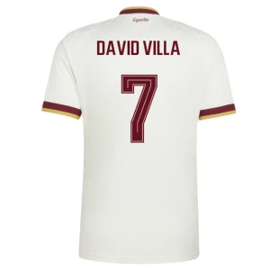 David Villa #7 Spanien Fußballtrikot WM 2026 Auswärtstrikot Herren