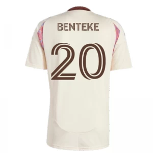 DC United Fußballtrikot 2025-26 Benteke #20 Auswärtstrikot Herren
