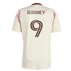 DC United Fußballtrikot 2025-26 Wayne Rooney #9 Auswärtstrikot Herren