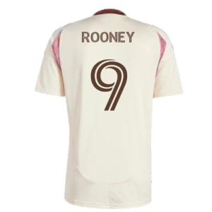 DC United Fußballtrikot 2025-26 Wayne Rooney #9 Auswärtstrikot Herren