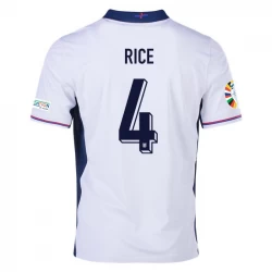 Declan Rice #4 England Fußballtrikots EM 2024 Heimtrikot Herren