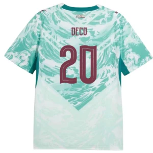 Deco #20 Portugal Fußballtrikot WM 2026 Auswärtstrikot Herren