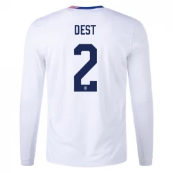 Dest #2 USA Fußballtrikot Copa America 2024 Heimtrikot Herren Langarm
