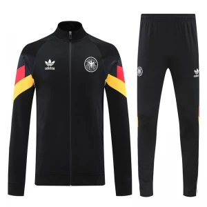 Deutschland Trainingsanzüge Jacke 2025-26 Schwarz