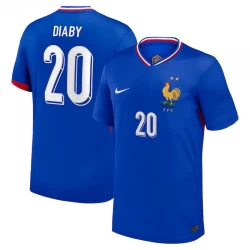 Diaby #20 Frankreich Fußballtrikot EM 2024 Heimtrikot Herren