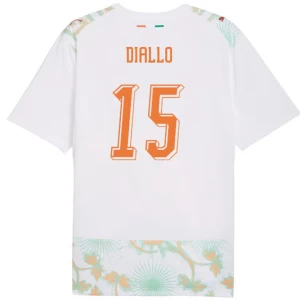 Diallo #15 Elfenbeinküste Fußballtrikot WM 2026 Auswärtstrikot Herren