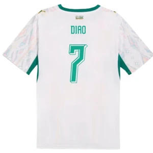 Diao #7 Senegal Fußballtrikot WM 2026 Heimtrikot Herren