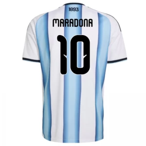 Diego Maradona #10 Argentinien Fußballtrikot WM 2026 Heimtrikot Herren