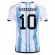 Diego Maradona #10 Argentinien Fußballtrikots WM 2022 Heimtrikot Herren