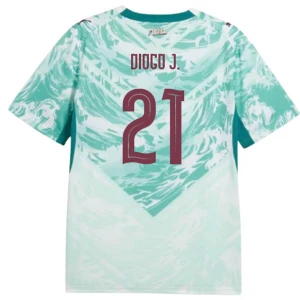 Diogo J. #21 Portugal Fußballtrikot WM 2026 Auswärtstrikot Herren