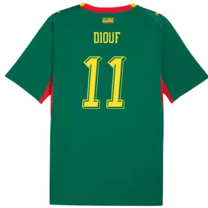 Diouf #11 Senegal Fußballtrikot WM 2026 Auswärtstrikot Herren