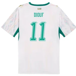 Diouf #11 Senegal Fußballtrikot WM 2026 Heimtrikot Herren