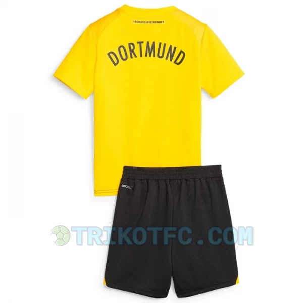 Discount Kinder BVB Borussia Dortmund Fußball Trikotsatz 2023-24 Heimtrikot