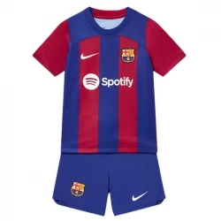 Discount Kinder FC Barcelona Fußball Trikotsatz 2023-24 Heimtrikot
