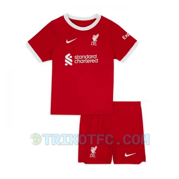 Discount Kinder Liverpool FC Fußball Trikotsatz 2023-24 Heimtrikot