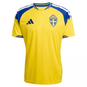 Discount Schweden Fußballtrikot WM 2026 Heimtrikot Herren