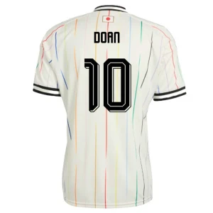 Doan #10 Japan Fußballtrikot WM 2026 Auswärtstrikot Herren