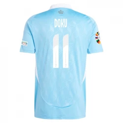Doku #11 Belgien Fußballtrikot EM 2024 Auswärtstrikot Herren