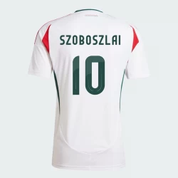 Dominik Szoboszlai #10 Ungarn Fußballtrikot EM 2024 Auswärtstrikot Herren