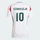 Dominik Szoboszlai #10 Ungarn Fußballtrikots EM 2024 Auswärtstrikot Herren