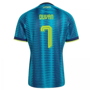 Duvan #7 Kolumbien Fußballtrikot WM 2026 Auswärtstrikot Herren