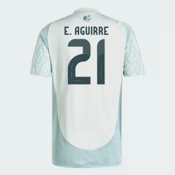 E. Aguirre #21 Mexiko Fußballtrikots Copa America 2024 Auswärtstrikot Herren