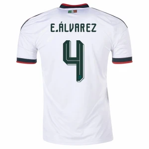 E. Alvarez #4 Mexiko Fußballtrikot WM 2026 Auswärtstrikot Herren