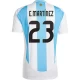 E. Martinez #23 Argentinien Fußballtrikots Copa America 2024 Heimtrikot Herren